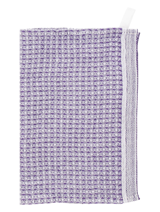 Maija Dishcloth White-Lavender - Spültuch von Lapuan Kankurit aus Finnland