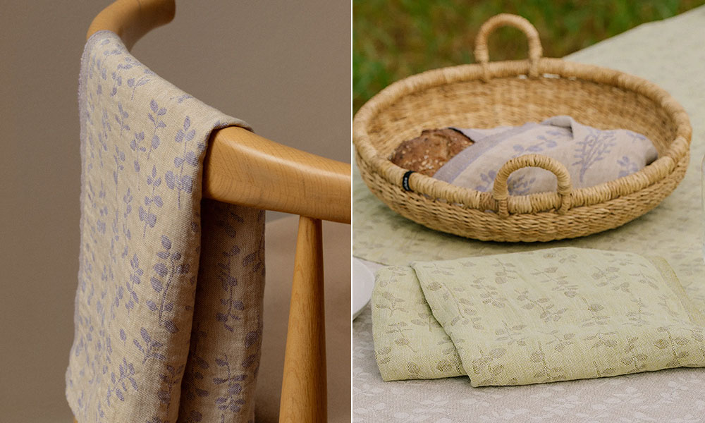 Die Meirami-Serie von Lapuan Kankurit steht für zeitloses, skandinavisches Design und höchste Handwerkskunst. Gefertigt aus 100?% reinem Leinen, umfasst die Kollektion fein abgestimmte Geschirrtücher, Servietten und Tischtücher – ideal für ein harmonisches und stilvolles Zuhause.