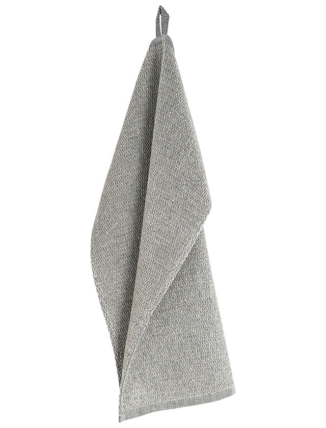 Meri Handtuch in White-Linen-Black von Lapuan Kankurit