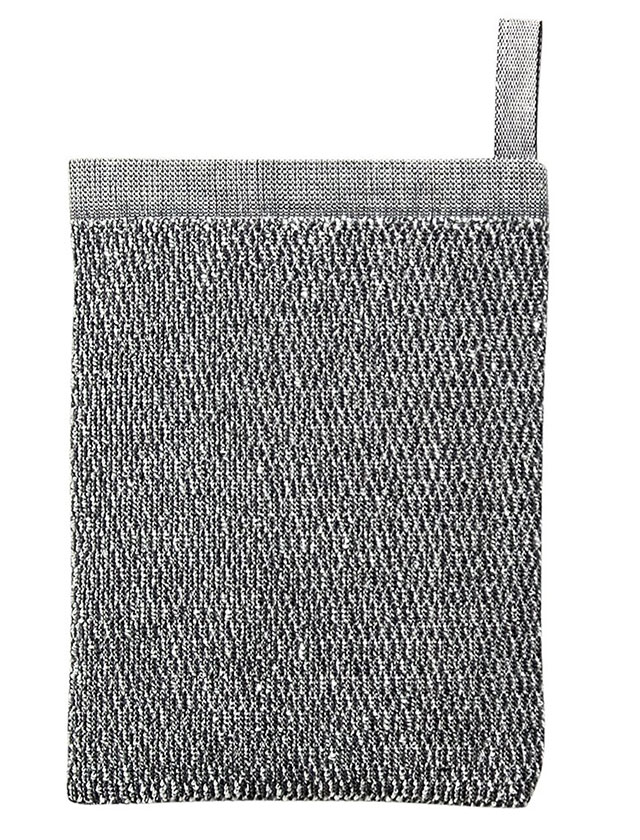 Meri Waschhandschuh in White-Black von Lapuan Kankurit