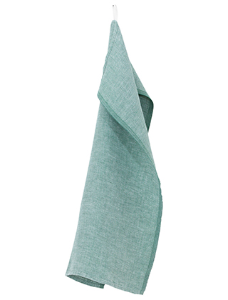 Mono Geschirrtuch aus Leinen in Aspen Green von Lapuan Kankurit