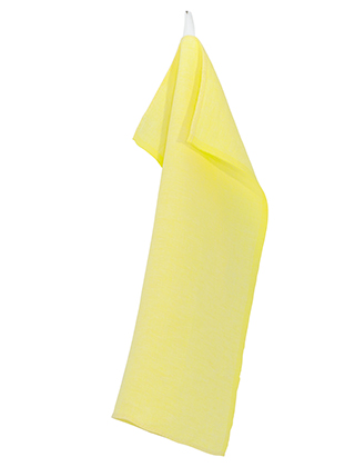 Mono Geschirrtuch aus Leinen in Yellow von Lapuan Kankurit