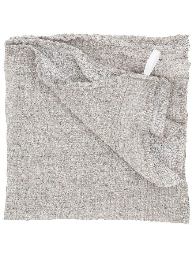 Nyytti Dusch- und Badetuch in White Linen von Lapuan Kankurit aus Leinen und Tencel.