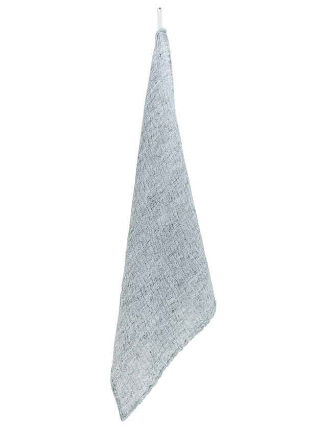 Nyytti Gästehandtuch in White Grey von Lapuan Kankurit aus Leinen und Tencel.