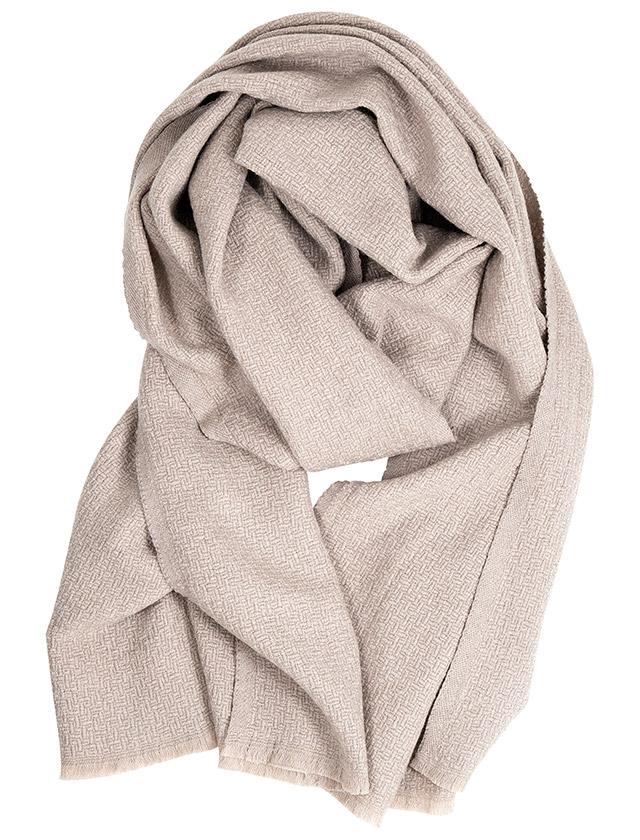 OLO Schal von Lapuan Kankurit aus Merinowolle in Beige