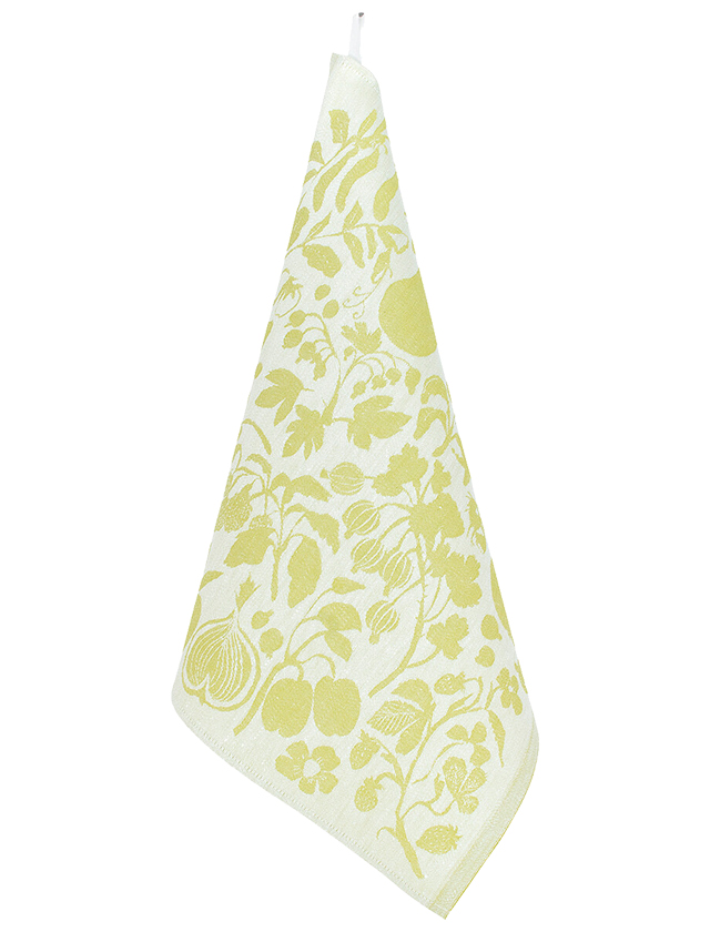 Puutarha Geschirrtuch & Serviette White-Lime