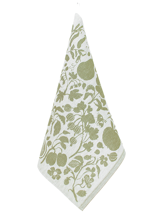 Puutarha Geschirrtuch & Serviette White-Olive
