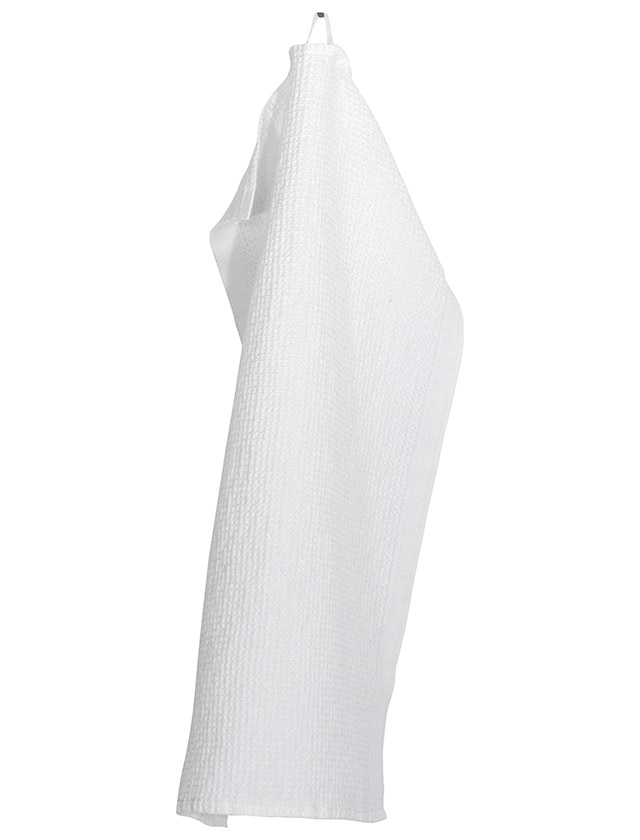 Terva Gästehandtuch aus Tencel in White von Lapuan Kankurit aus Finnland.