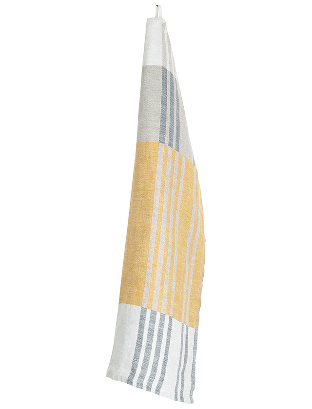 Lapuan Kankurit Toffee Geschirrtuch Graphite-Grey Linen