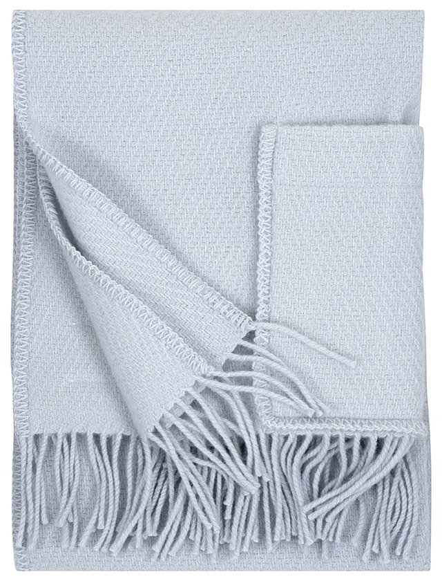 Uni Pocket Shawl in Light/ Icy Blue - Poncho mit Taschen von Lapuan Kankurit aus Finnland