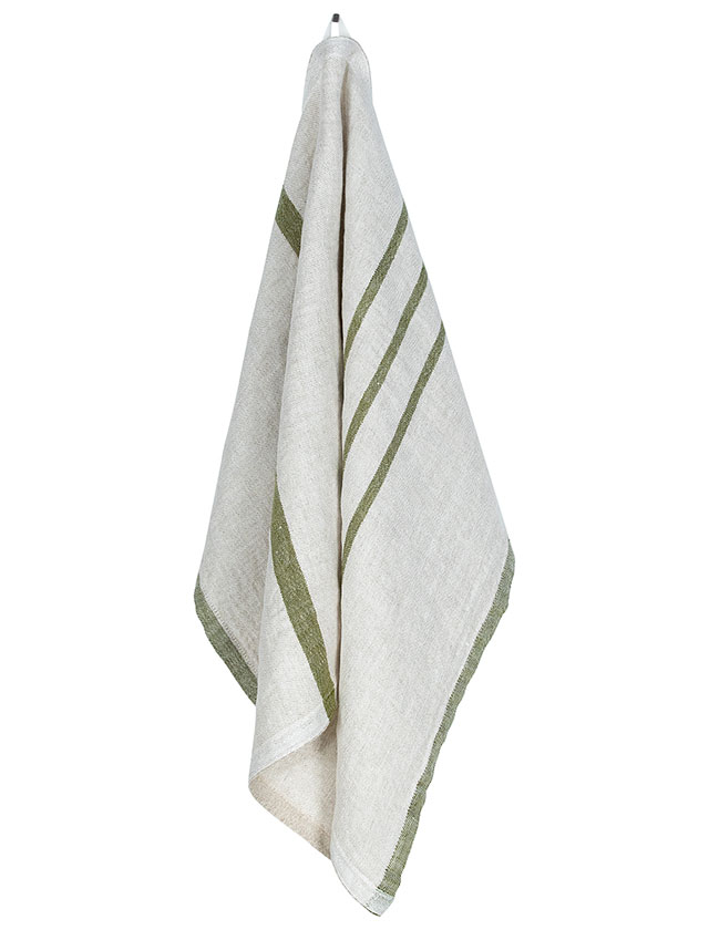 Lapuan Kankurit Usva Handtuch – Leinen, Olive