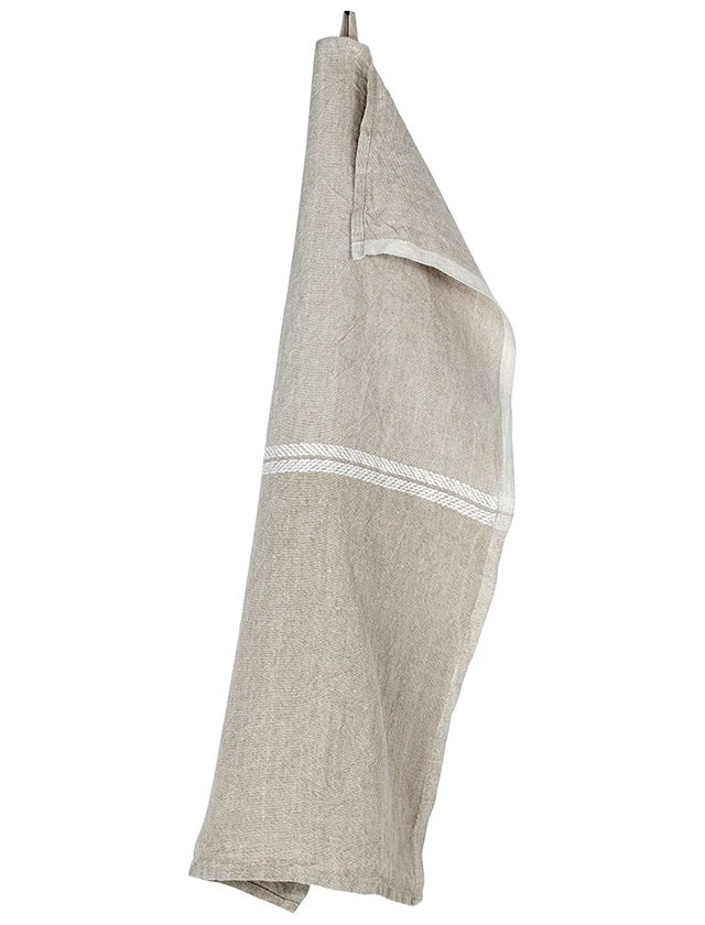 VENLA Geschirrtuch in Linen-White von der finnischen Marke Lapuan Kankurit.