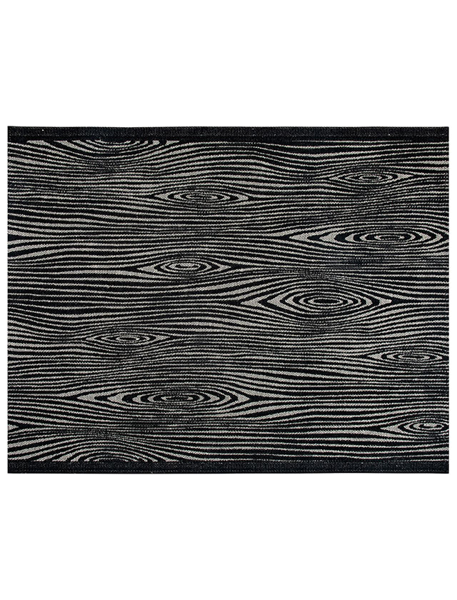 Viilu kleine Saunaauflage aus Halbleinen in der Farbe Black-Linen von Lapuan Kankurit aus Finnland