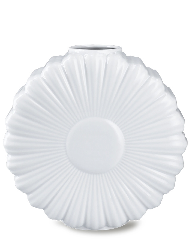 Lyngby Porcelæn Flower Vase – Margerite