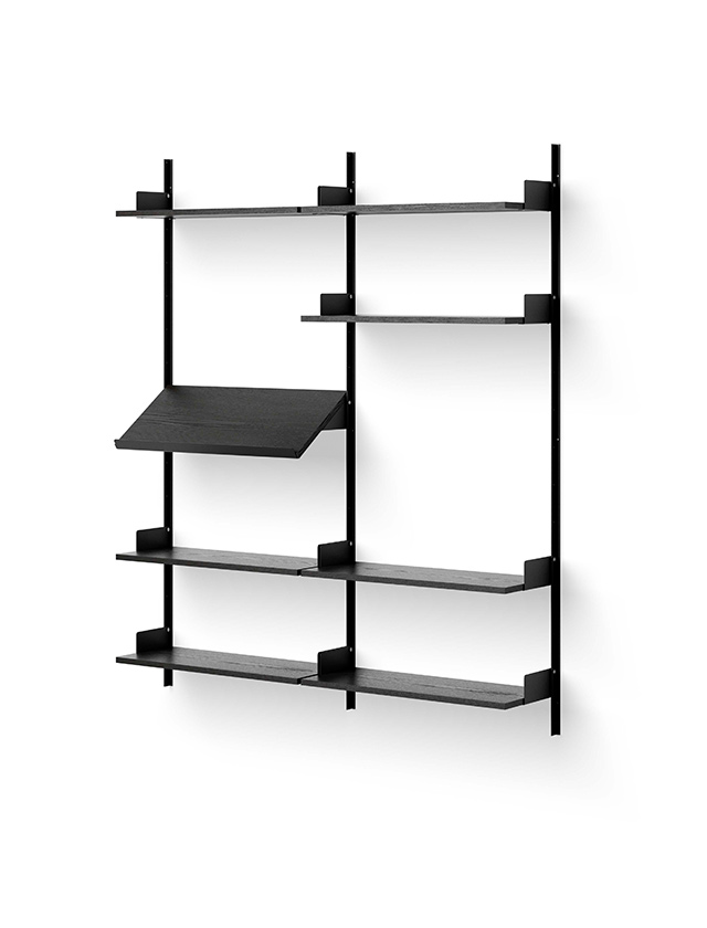 Living Shelf Black-Ash von New Works