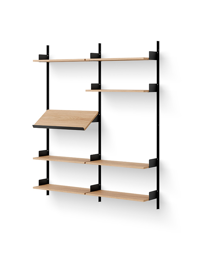 Living Shelf Black-Oak von New Works