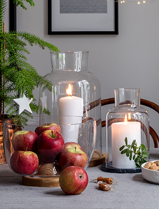 Oval Oak Windlichter von Sagafrom
