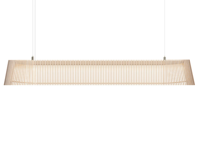 Owalo 7000 – Pendelleuchte in Birke von Secto Design aus Finnland.