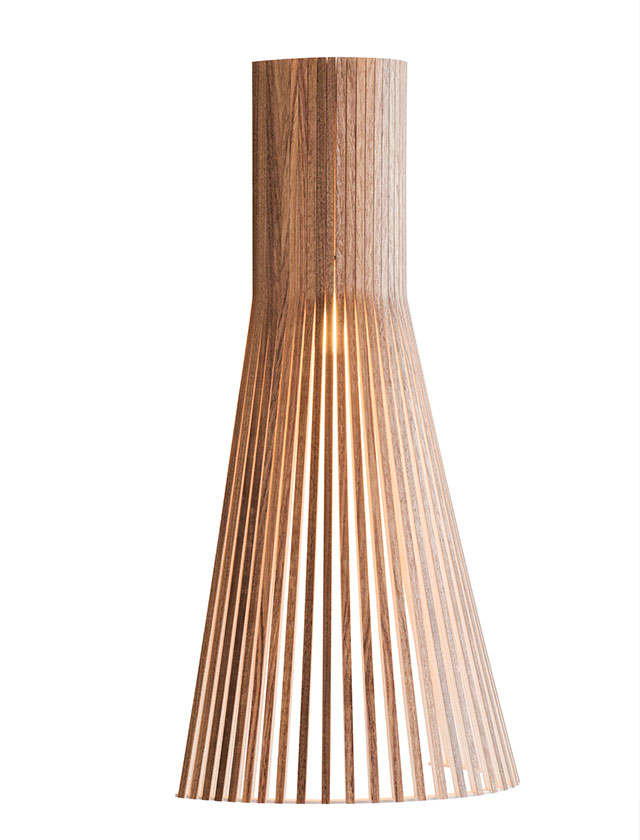 Secto 4230 Wandleuchte - Walnuss von Secto Design