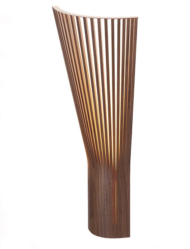 Secto 4236 Eckleuchte - Walnuss von Secto Design