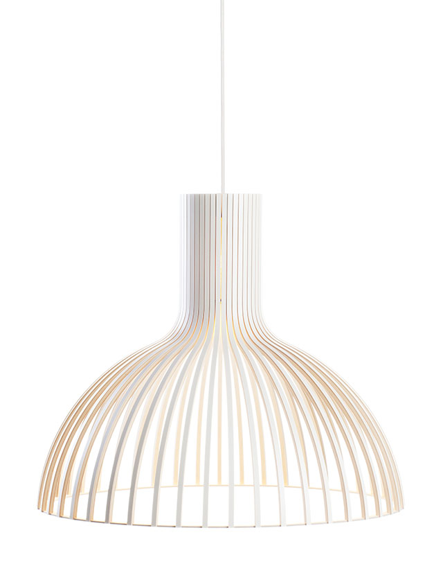 Victo 4250 – Hängeleuchte in Weiß von Secto Design aus Finnland.