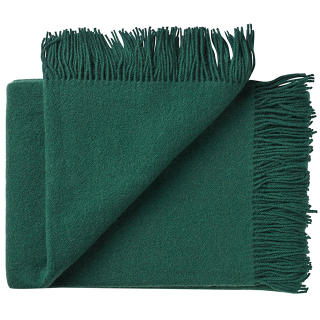 Athen Wolldecke - Botanic Green von Silkeborg Uldspinderi