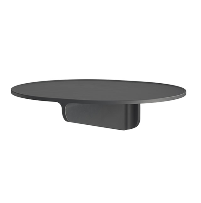 Museum NM&.045 Konsolenregal aus Aluminium in Schwarz