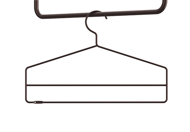 Kleiderbügel in Dunkelbraun von String Furniture