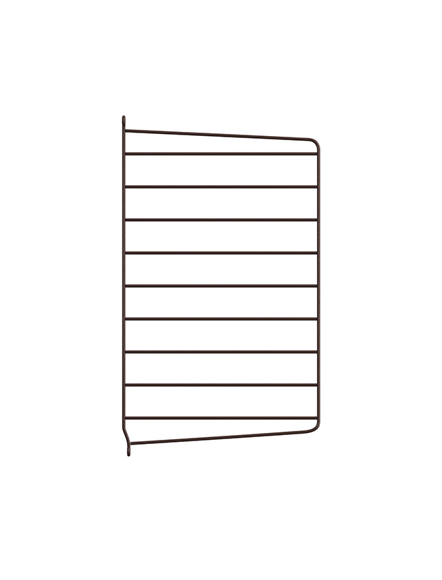 String Regal-System Wandleiter dunkelbraun (Dark Brown) – Einzelpack 50 × 30 cm