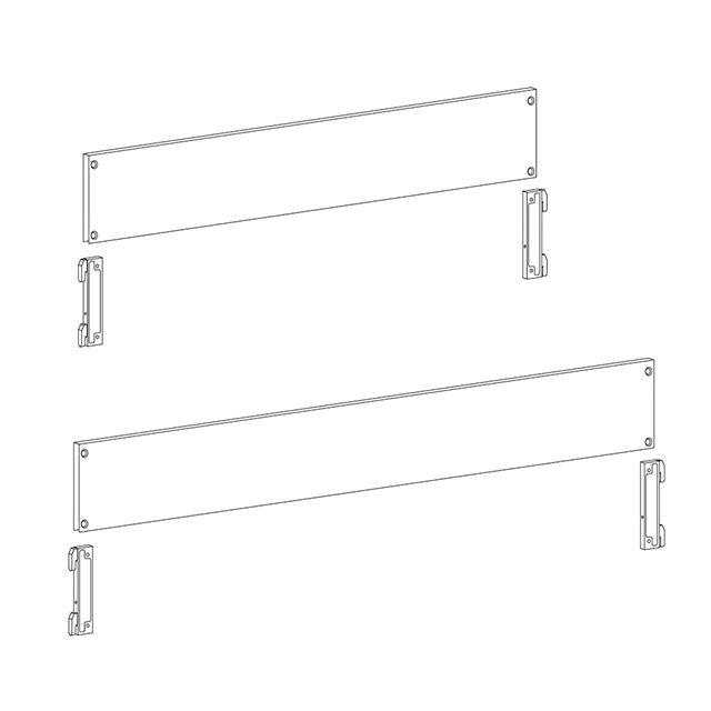 Pira G2 Regal-System - Querverbinder für freistehendes Pira G2 Regal von String Furniture