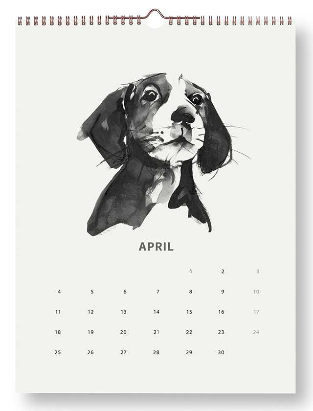 Teemu Järvi Illustrations - Wandkalender 2022 - April