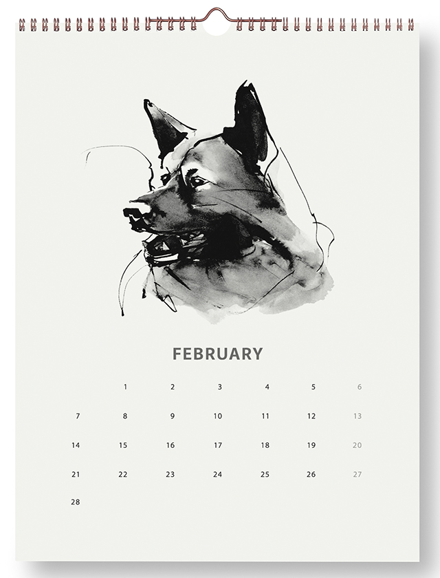 Teemu Järvi Illustrations - Wandkalender 2022 - February