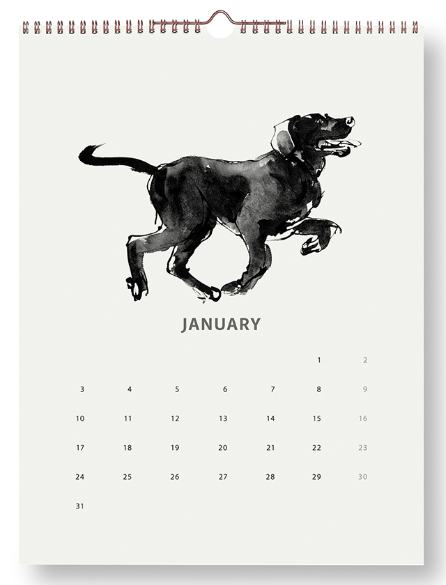Teemu Järvi Illustrations - Wandkalender 2022 - January