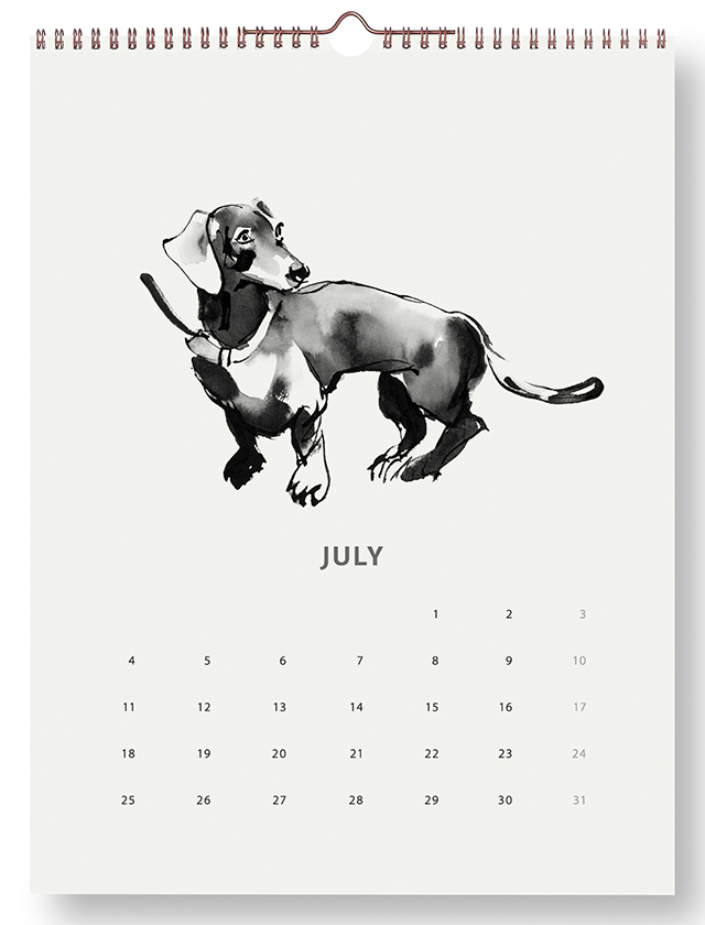 Teemu Järvi Illustrations - Wandkalender 2022 - July