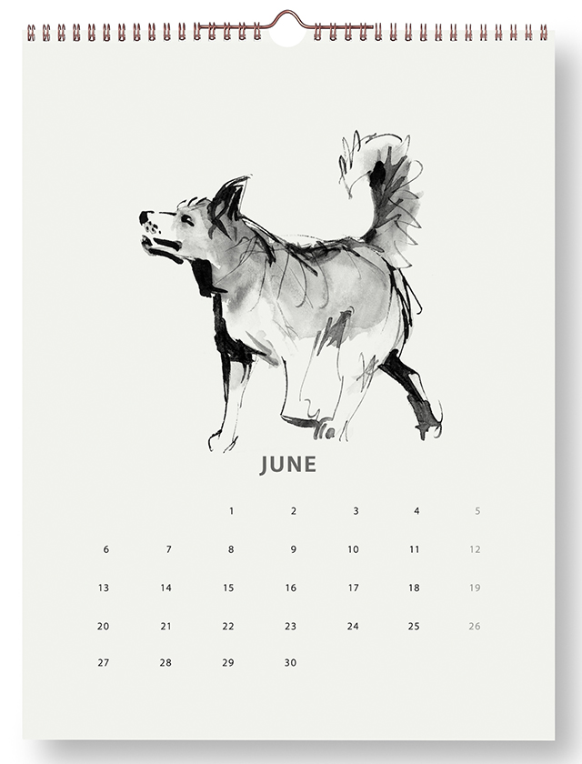 Teemu Järvi Illustrations - Wandkalender 2022 - June
