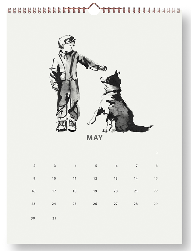 Teemu Järvi Illustrations - Wandkalender 2022 - May