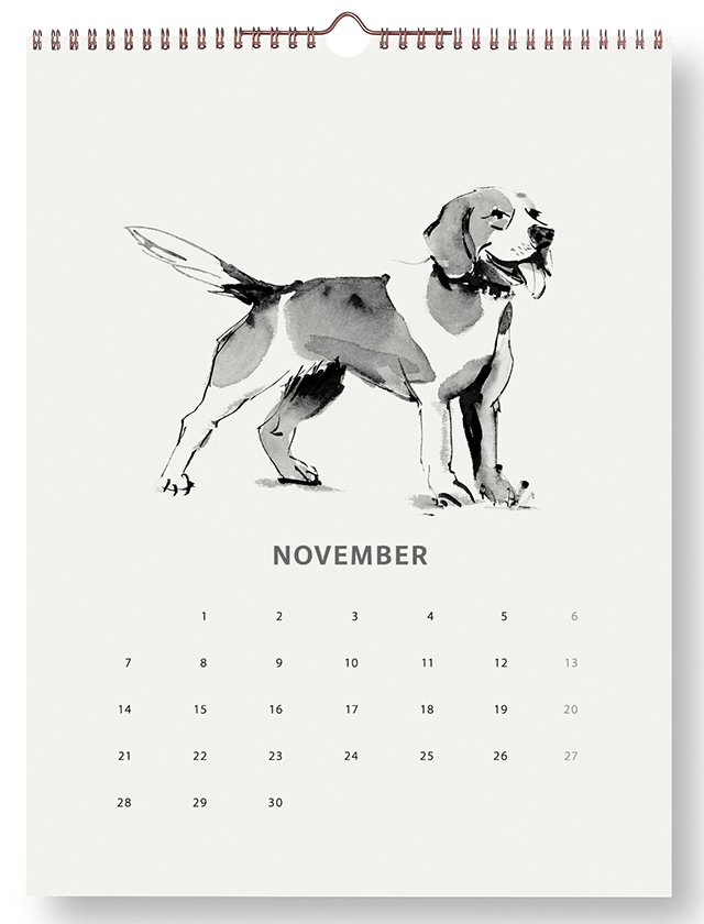 Teemu Järvi Illustrations - Wandkalender 2022 - November